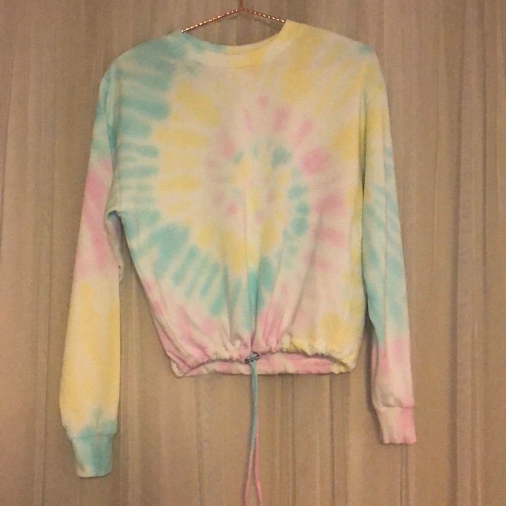 Pastel Tie Dye Sweatshirt